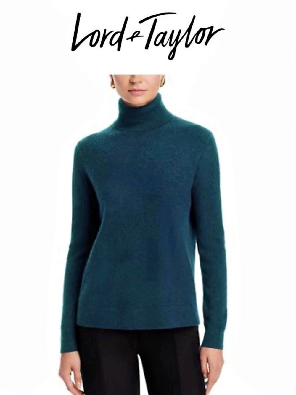 Lord & Taylor Cashmere Turtleneck
